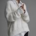Women's Oversized V-Neck Faux Fur Knit Cardigan Long Sleeve Casual Open Front Sweater Coat For Fall & Winter_voghion.com