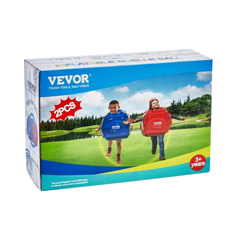 Child For Outdoor Hamster Zorb PVC Durable Balls Balls Team 0.6M Bubble Bumper For Body 2-Pack Sumo Inflatable Human 2FT Balls_voghion.com