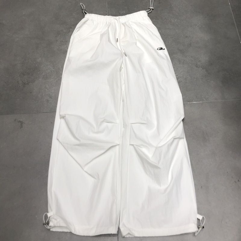 Women's Clothing Versatile Retro Workwear Elastic Waist Drawstring Pants Loose Slim Casual Trousers Spring And Summer New Products_voghion.com