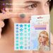KORMESIC All English Star Shape Colorful Acne Cleansing Sticker 28 Stickers/1 Box_voghion.com