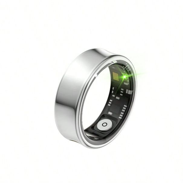SR05 Herzfrequenz Blutsauerstoff Schlafdruck Übungsüberwachung Swipe Kurzes Video Smart Ring_voghion.com