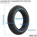 Naenbo 10*2.125 Solid Tire 10inch No Inflation Needed Suitable For F20/F25/F30/F40 Scooters_voghion.com