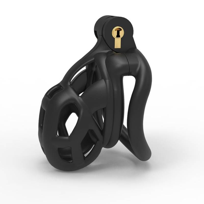 cobra Male Chastity Cage, anel peniano Cock-cage Gay Castidade Dispositivo de bloqueio, manga peniana Brinquedos sexuais para homens Fetiche Ferramentas sensuais_voghion.com