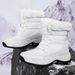 2025 Nieuwe Winter Winter Fluwelen Verdikte Warme En Slijtvaste Outdoor Wandelschoenen Sneeuwlaarzen Dames Hoge Top Katoenen Schoenen_voghion.com
