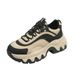 P7Color-blocking Round Head Fashion 2023 Spring And Autumn New Sports All-match Light Luxury Trendy Temperament Casual Running Daddy Shoes Women_voghion.com