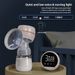 Tragbare elektrische Milchpumpe, über USB aufladbar, leise, tragbare Milchabsaugung, automatischer Melker, bequemes Stillen, BPA-frei_voghion.com