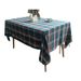 American Retro Green Plaid Tablecloth Table Banquet Setting American Table Cloth Scottish Christmas Tablecloth_voghion.com