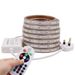 Dimmable 5050 SMD RGB LED Strip Rope Tape 220V Waterproof IP67 UK Plug + Remote_voghion.com