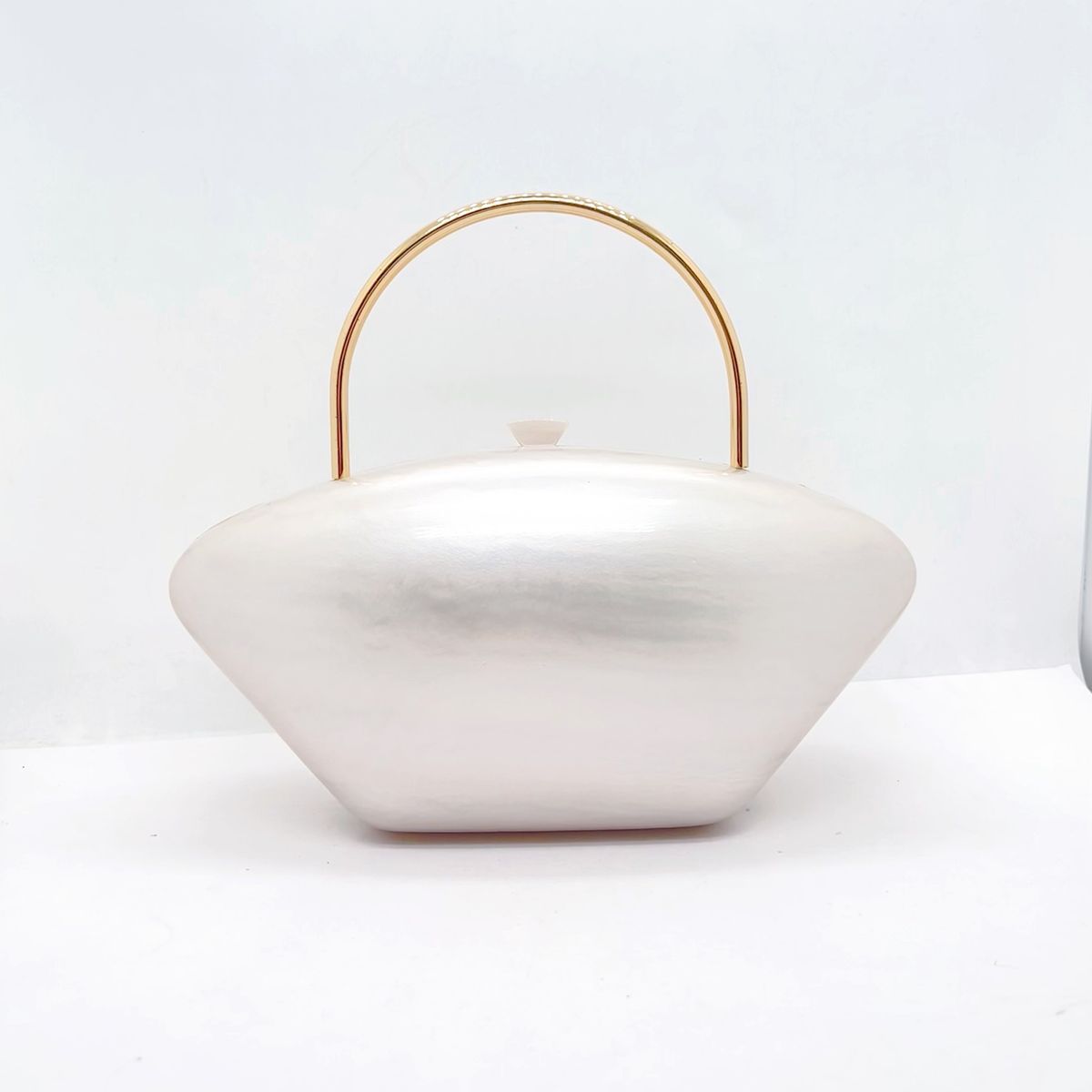 Women's Acrylic Evening Bag Single Shoulder Crossbody Wedding Shell Color Handbag Fashion Trend_voghion.com