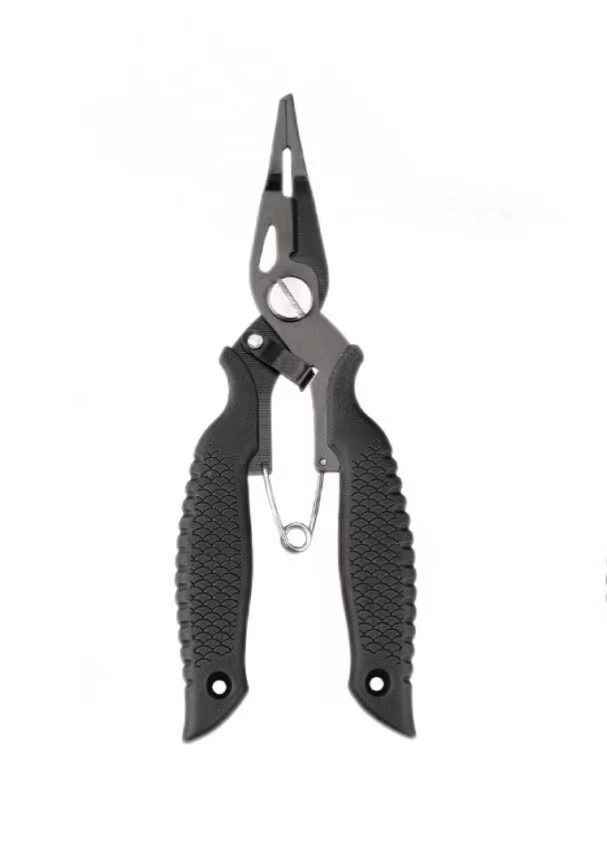 Roestvrijstalen kunstaasbek, zoutwaterbestendige vishaak, lijnsnijder, multifunctionele draagbare tang, visgerei_voghion.com