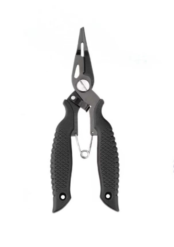 Roestvrijstalen kunstaasbek, zoutwaterbestendige vishaak, lijnsnijder, multifunctionele draagbare tang, visgerei_voghion.com