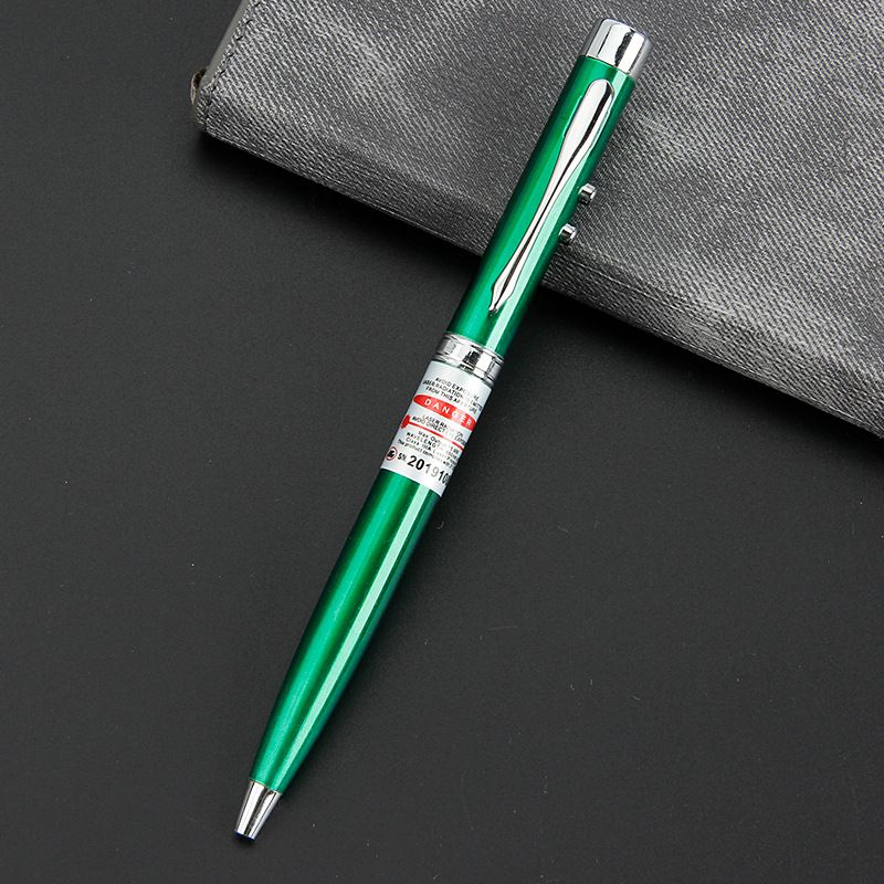 Multifunktionaler Laserpointer mit LED-Lampe, Infrarot-Katzenstab, kreativer Laser-Kugelschreiber mit Logo-Druck_voghion.com