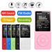 MP3 Player USB Charging Record Digital Display Screen Lossless Media Portable Pocket Sports Running Walking Music Player_voghion.com