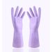 Durable Synthetic Household Aili Latex Rubber Waterproof Non-Slip Kitchen Cleaning Dishwashing Gloves For Home Use_voghion.com