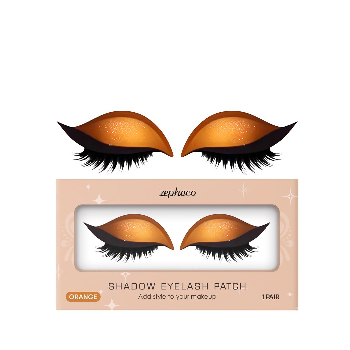 Shadow Patch Eyeshadow Eyelash Lazy Eye Makeup Portable Stickers_voghion.com