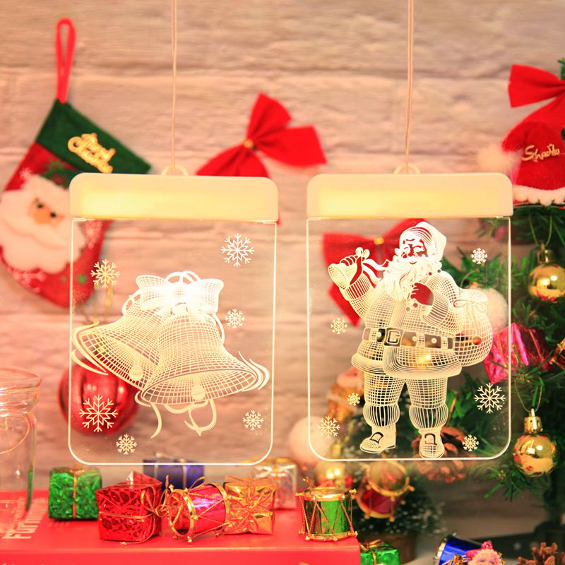 LED Christmas String Lights - Battery Operated Holiday Decorations With Festive Shapes_voghion.com