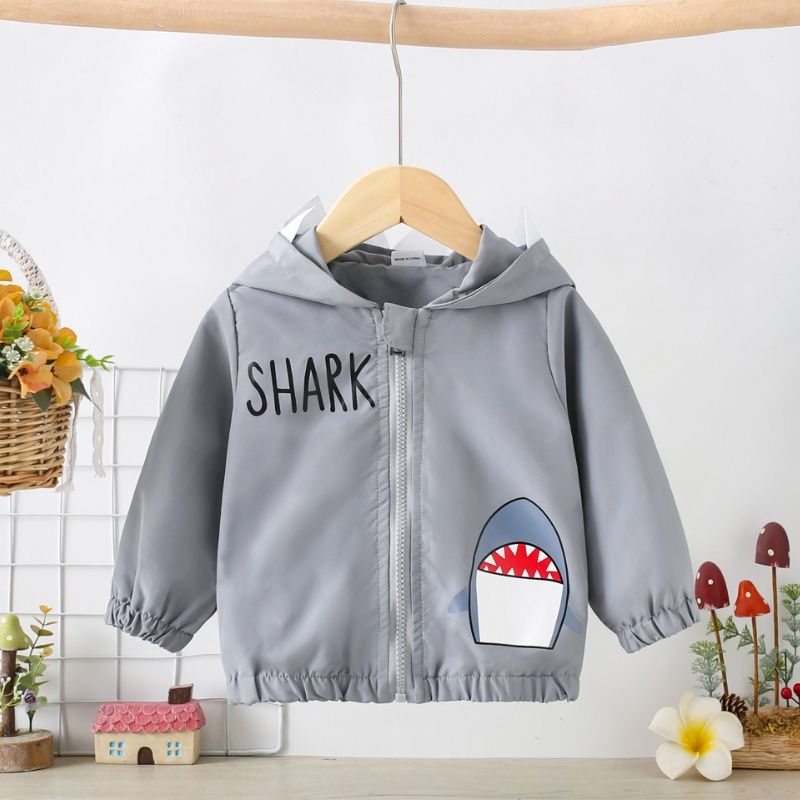 Baby Clothes Autumn Jacket Fashion Windproof Shark Jacket for Kds Boys Girl_voghion.com