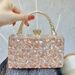 New Style Banquet Handbag Women, Handheld And Crossbody Shoulder With High-end Feel, Small Bag Full Of Sparkling_voghion.com