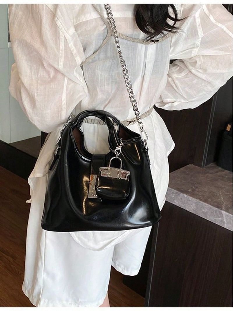 Nuova borsa tote ad alta capacità, casual e versatile, borsa a tracolla per pendolari_voghion.com