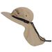 Boonie Men's Wide brimmed Neck Mask Sun Bucket Hat Wildlife Park Outdoor Garden_voghion.com
