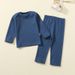 Kids' Clothing Autumn Clothes Long Sleeved T Shirts Suits Home Clothes Baby Suits_voghion.com