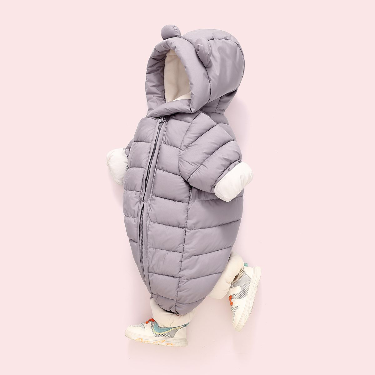 Kinderkleidung, Kuschelkleidung für Neugeborene, Winter, Krabbelkleidung für Babys, plus verdickter Strampler aus Samt, einteiliger Babyanzug, Ausgehanzug_voghion.com