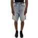 Men's Clothing Women's Spring And Summer New Cat Whiskers Torn Trousers For Men And Womenskater Distressed Raw Edge Denim Shorts_voghion.com