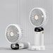 USB Rechargeable 2025 New Handheld Small Fan Office Desk Electric Fan Portable Portable Charging Wind_voghion.com