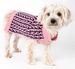 Harmonious Dual Color Weaved Heavy Cable Knitted Fashion Designer Dog Sweater_voghion.com
