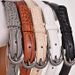 Genuine Leather Women's Simple Cowhide Versatile Jeans Decorative Pin Buckle Waist Belt Fashion New Student_voghion.com