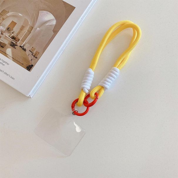 Cinghie per cellulare, cordino per cellulare, cordino da polso corto, ciondolo anti-smarrimento, catena portachiavi per donna_voghion.com