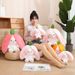 Adorable Transformable Fruit Rabbit Plush Toy_voghion.com