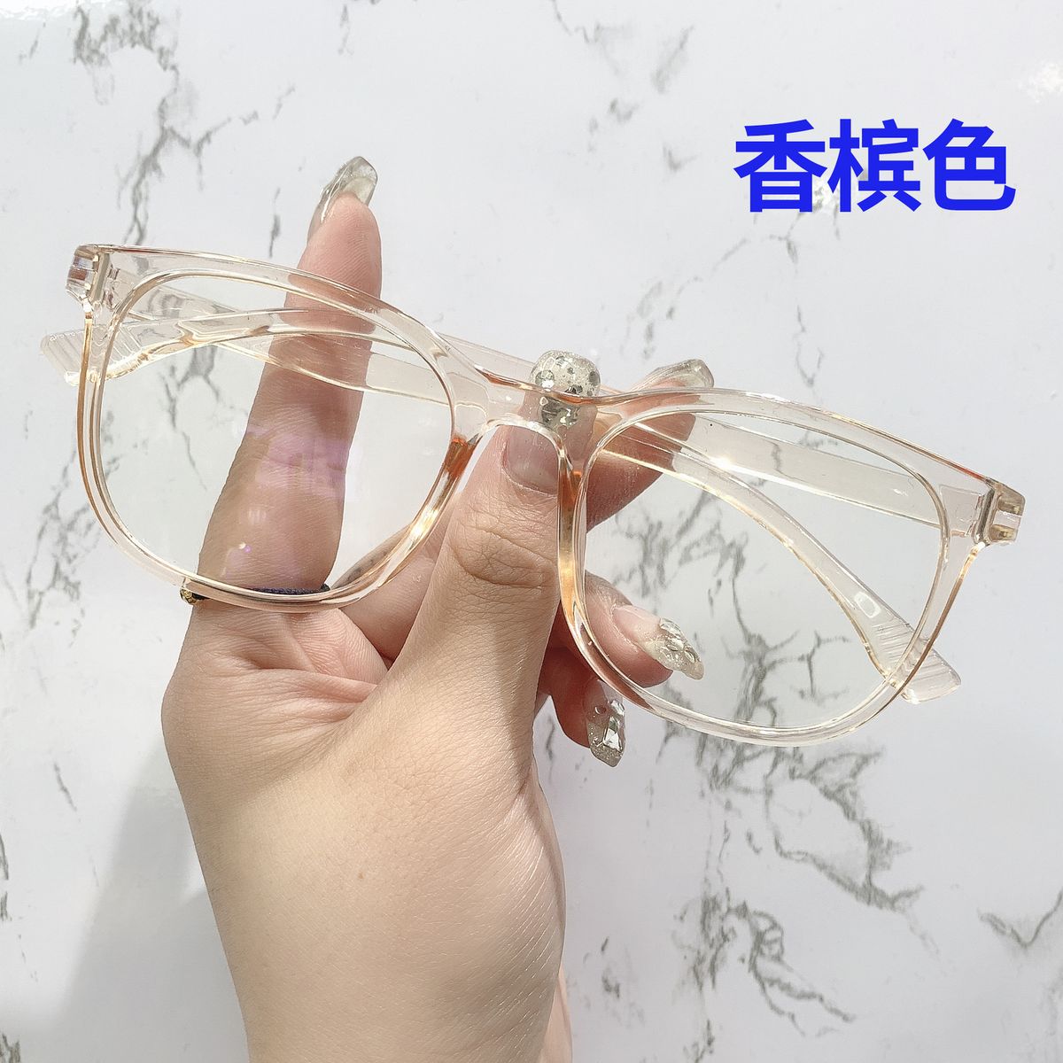 Transparente Computer Brille Rahmen Frauen Männer Anti Blau Licht Platz Brillen Blockieren Gläser Optische Spektakel Brillen Runde_voghion.com