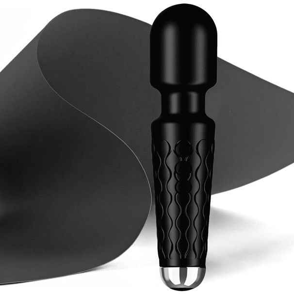 BackMassagerWomenPersonalVibrators,ExtendedRunningTime,QuietandWaterproof20Speeds8PatternBackfasciaGunMassager_voghion.com