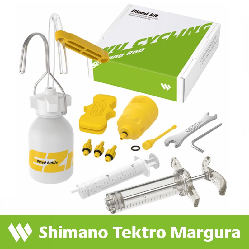 EZ EZMTB Bicycle Hydraulic Bleed Tool Kit for shimano tektro magura and Seires System Use Mineral Oil Brake_voghion.com