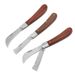 Rosewood Electrician Solid Wood Knife Stainless Steel Outdoor Tool Multifunctional Self-Defense Folding_voghion.com