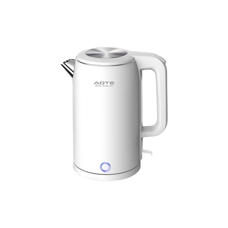 Bollitore elettrico standard europeo da 1,8 l - Bollitore per acqua domestico in acciaio inossidabile 304 con spegnimento automatico e protezione contro l'ebollizione a secco, per un'ebollizione rapida e sicura_voghion.com