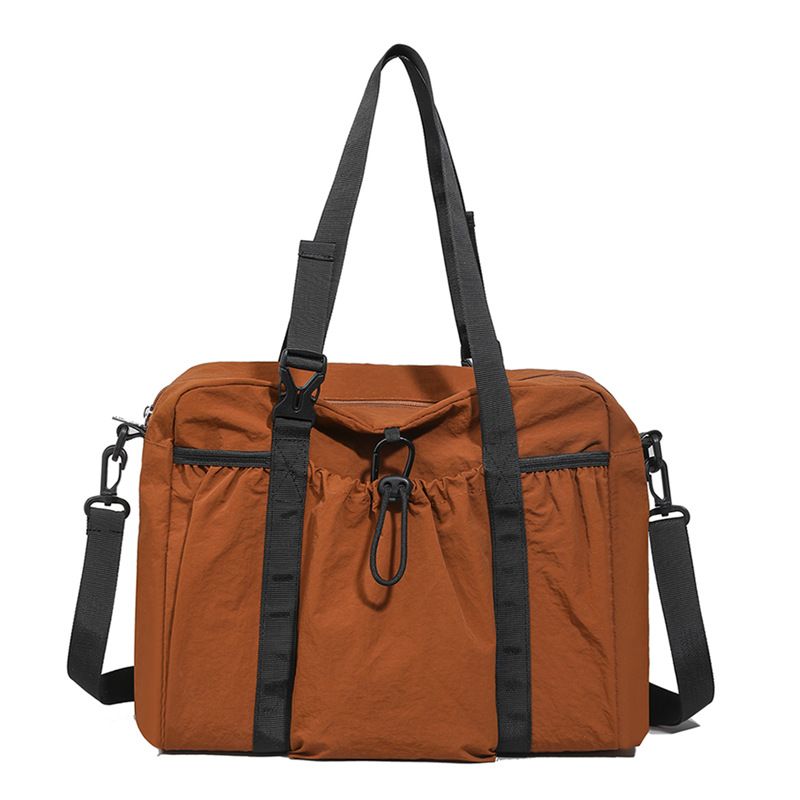 Nueva bolsa de viaje de gran capacidad, bolso de hombro portátil para mujer, bolsa de almacenamiento de equipaje, bolsa de yoga y fitness._voghion.com