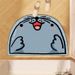Bathroom Door Absorbent Mat Cartoon Small Carpet Special Shape Bathroom Diatom Mud Quick Drying Cute Bathroom Foot Mat_voghion.com