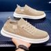 2025 Summer Breathable Mesh Sneakers Trendy Versatile Casual Soft Sole Student Korean Style Running Shoes_voghion.com
