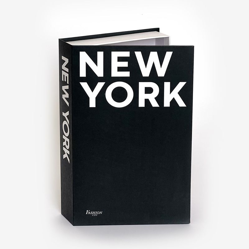Libro moderno y sencillo que se puede abrir, libro de simulación de moda, adornos decorativos de escritorio, caja de almacenamiento creativa, transfronterizo_voghion.com