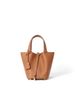 Basket Damen Echtleder High Version 2025, Nischenhandtasche, Bucket Bag_voghion.com