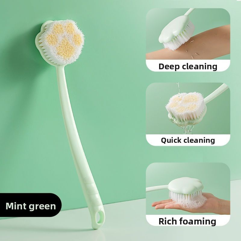 Bathing Scrubber Body Shower Soft Bristle Brush Wash Back_voghion.com