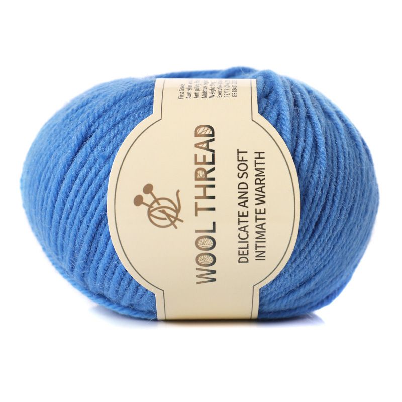 Srednje debela volnena preja ročno pleten šal pulover preja otroške otroške pletilne igle kašmir preja diy srednje debela otroška volnena preja_voghion.com