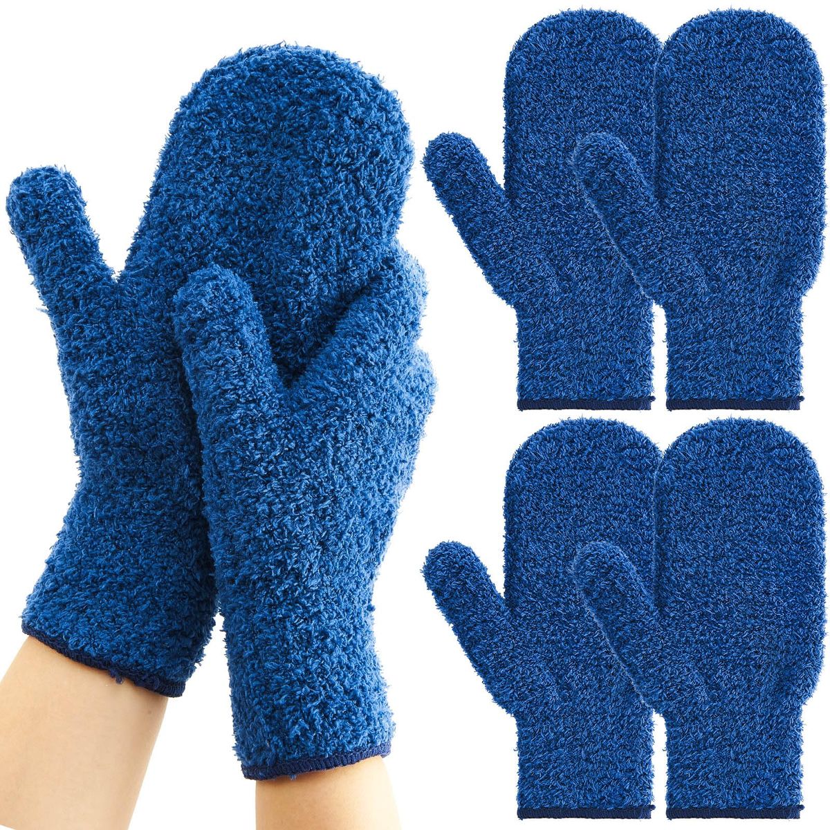 2 Pairs Pool And Spa Cleaning Gloves Spa Scrub Gloves Pool Cleaning Gloves Pool Cleaning Gloves For Swimming Pool Hot Tub Scrub Care (Blue)_voghion.com