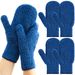 2 Pairs Pool And Spa Cleaning Gloves Spa Scrub Gloves Pool Cleaning Gloves Pool Cleaning Gloves For Swimming Pool Hot Tub Scrub Care (Blue)_voghion.com