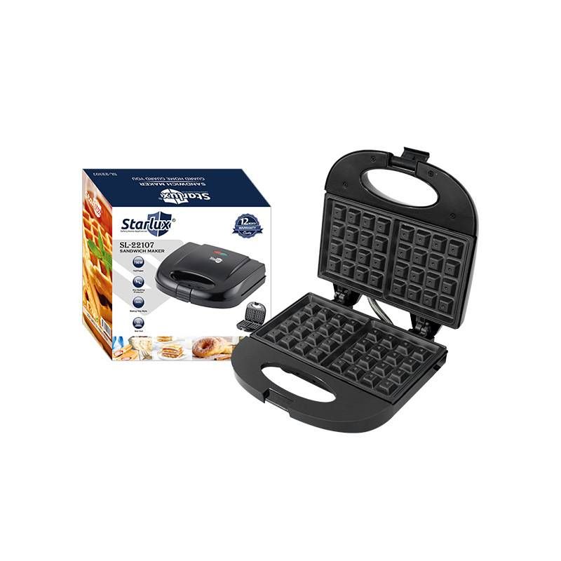 AgileLife Portable Household Breakfast Maker, Multi-functional European-style Waffle Maker, Double-sided Heating For Baking Sandwiches_voghion.com