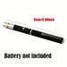1pc Laser Pointer Laser Pen Laser Flashlight Portable Handheld Flashlight For Cats Dogs Pet Interactive Toys Laser Presentation (Two AAA Battery Not_voghion.com
