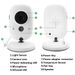 Wireless Baby Monitor Camera - HD Video, Two-Way Audio, Night Vision, Indoor Nursery Security_voghion.com