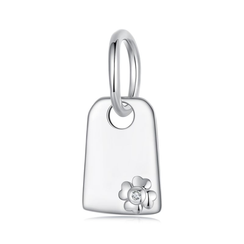 Pendentif en forme de planche en argent sterling, BSC1052_voghion.com